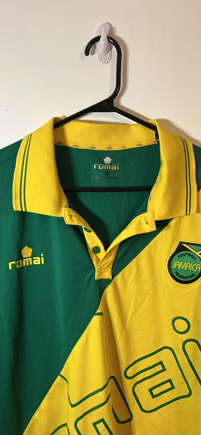 Jamaica 🇯🇲 Football Federation Polo Shirt XXL /XL