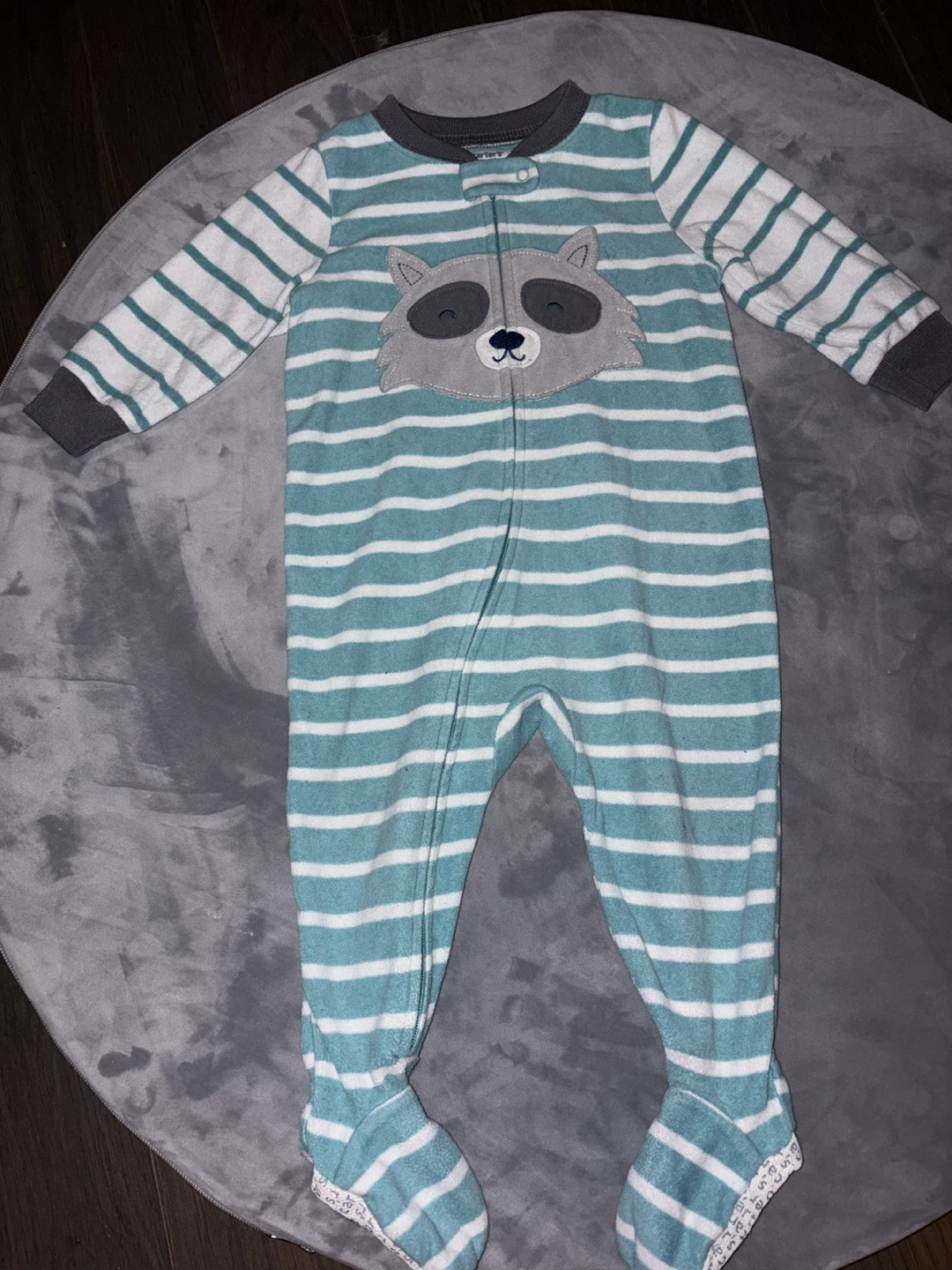 Pyjama  Carter's 9 mois raton laveur