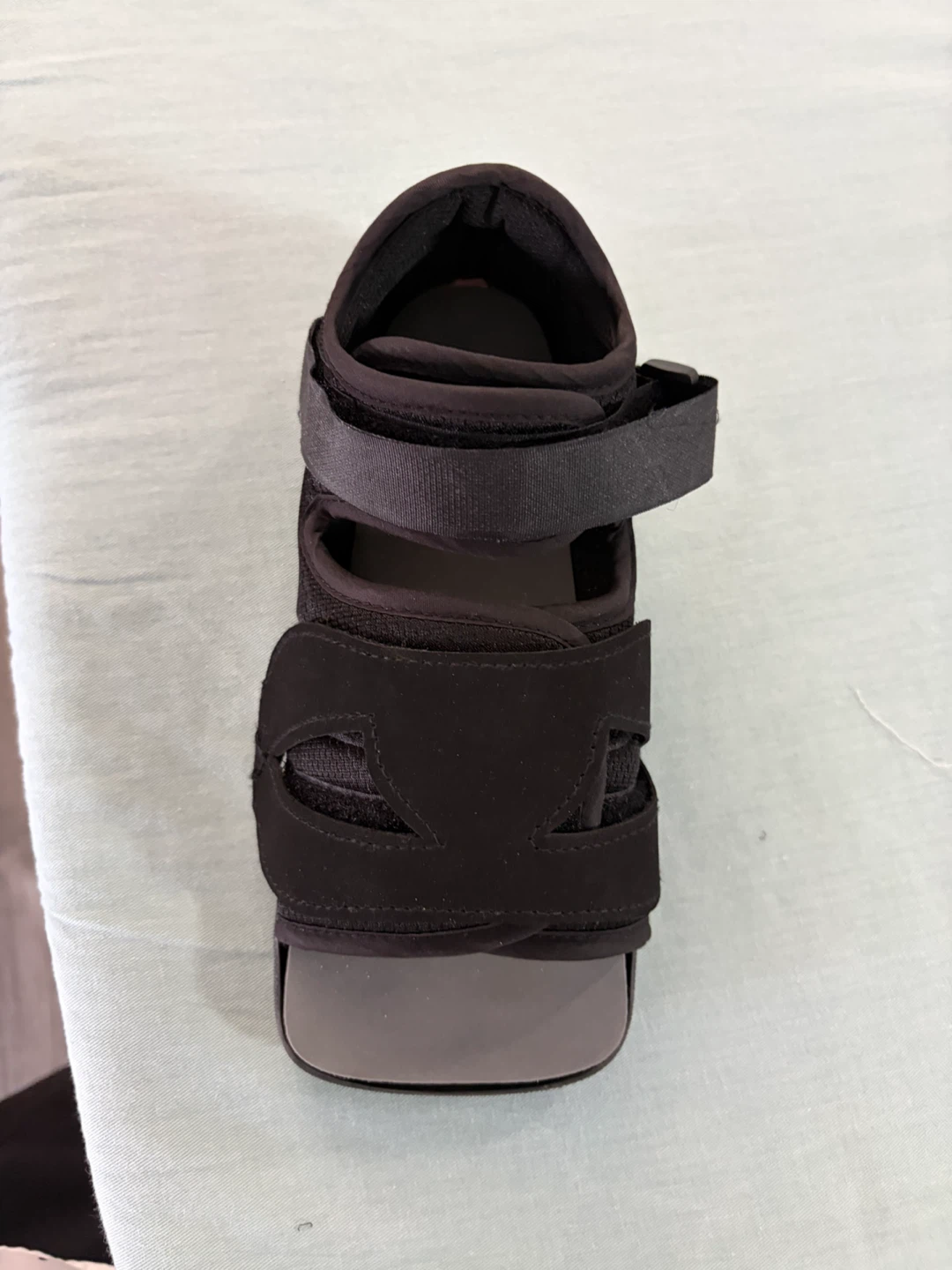 Black Walking Boot Brace