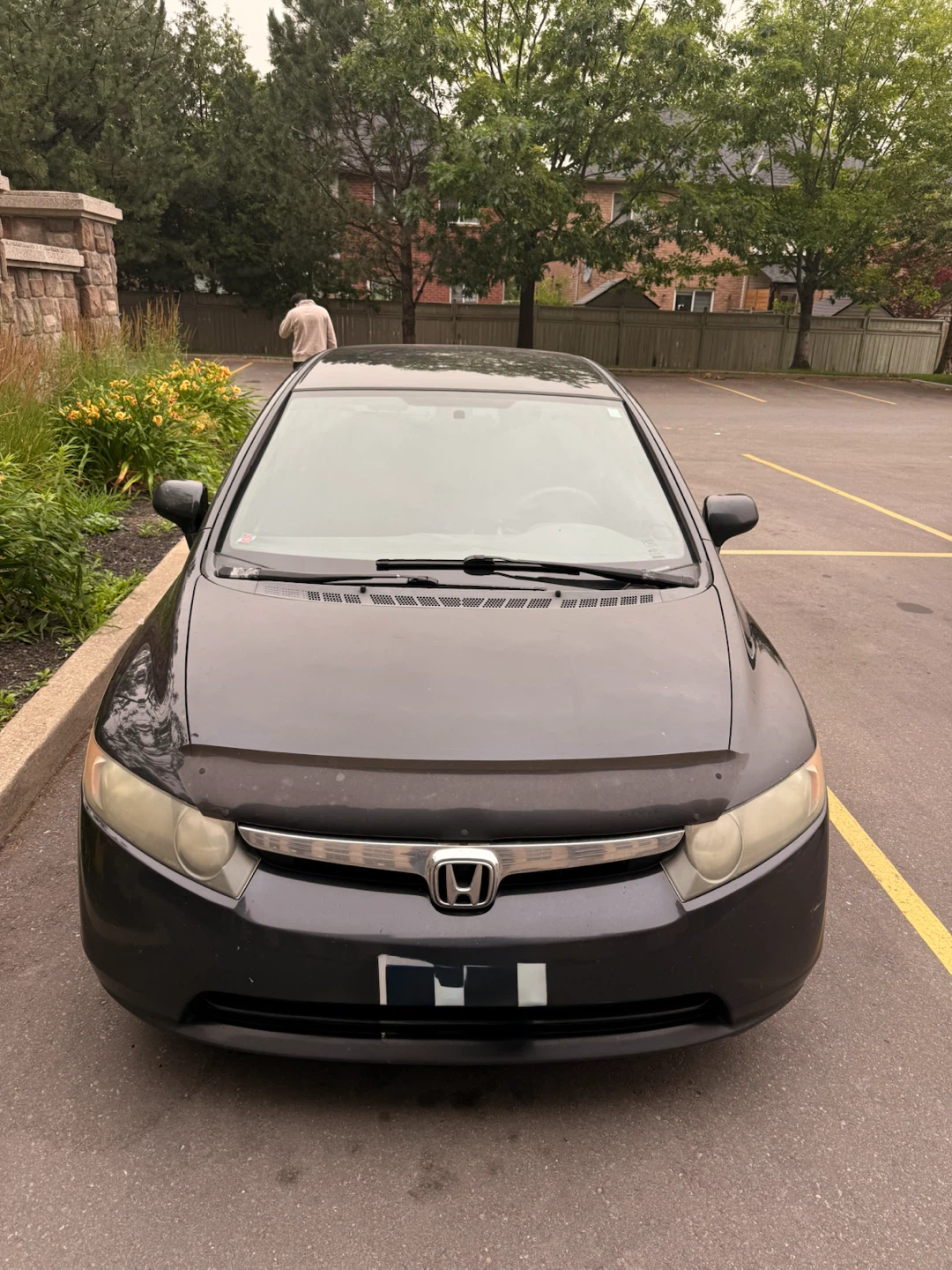 Black Honda Civic Sedan