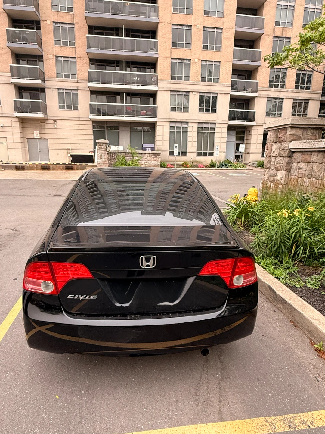 Black Honda Civic Sedan - photo 2
