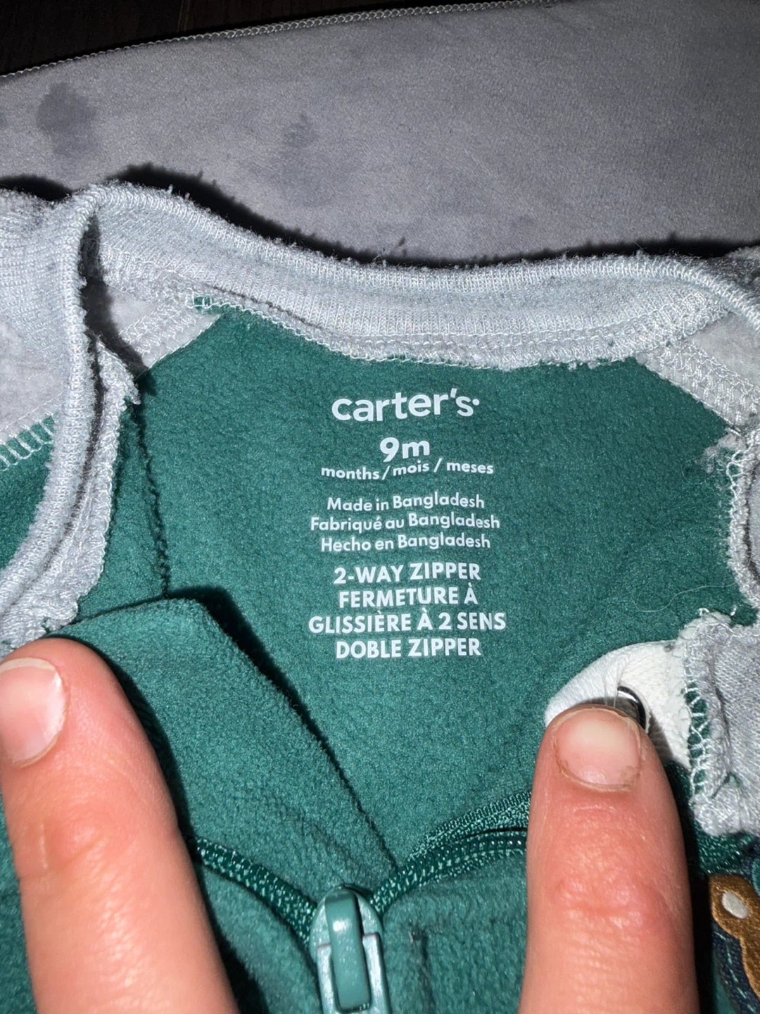 Lot 4x pyjama Carter's 9 mois pour bébé - photo 4