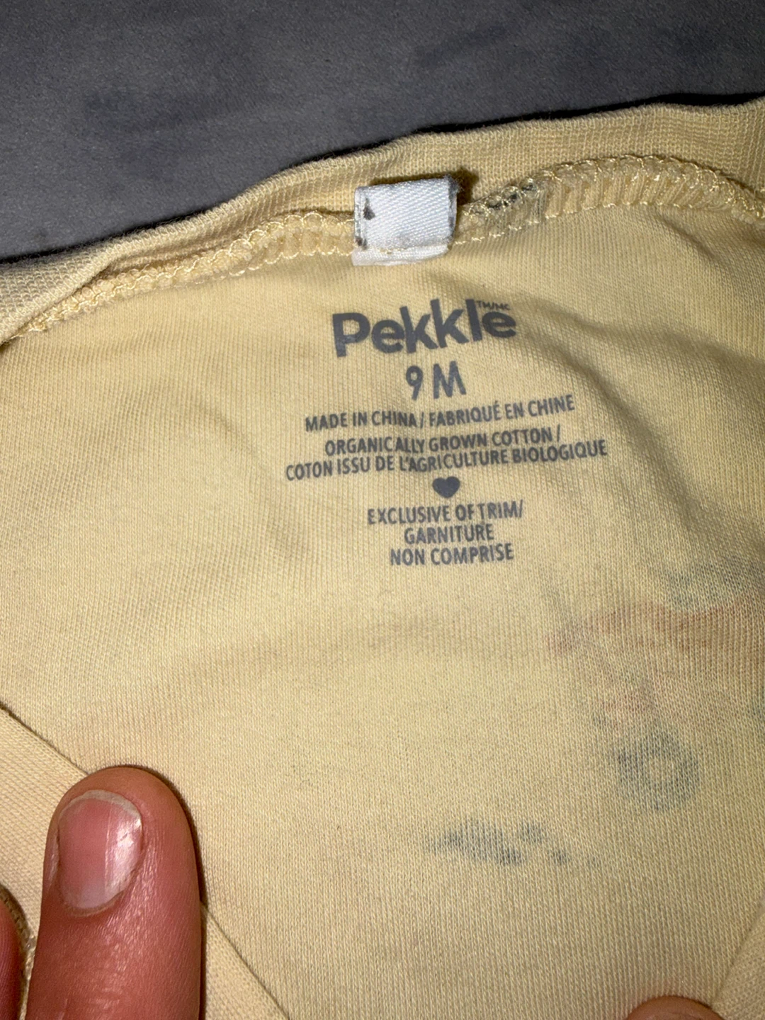 Lot Pekkle pyjama une pièce 9 mois construction - photo 2