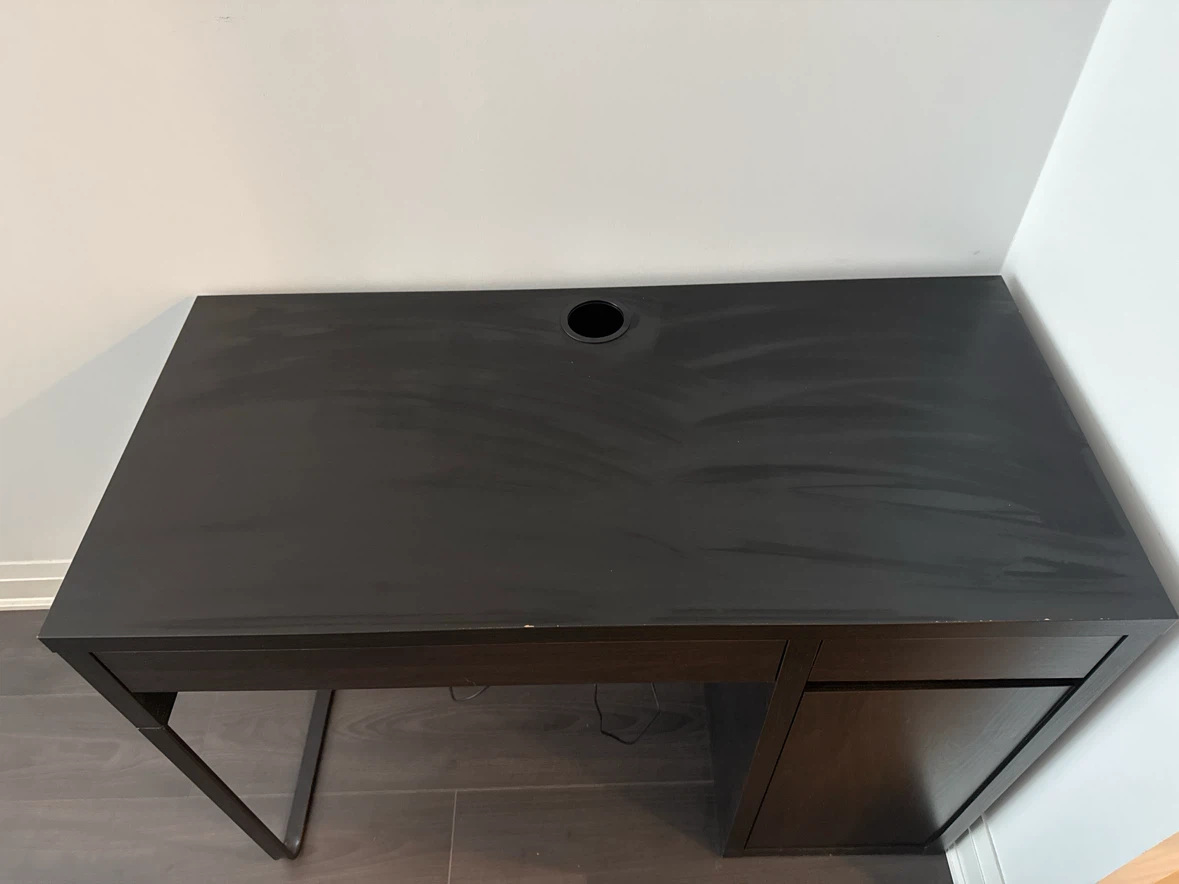 IKEA Computer Desk with Storage – Like New