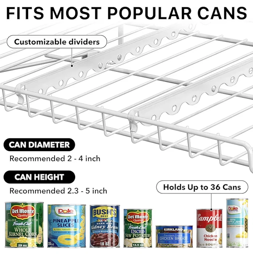 3-Tier Stackable Can Organizer - photo 3