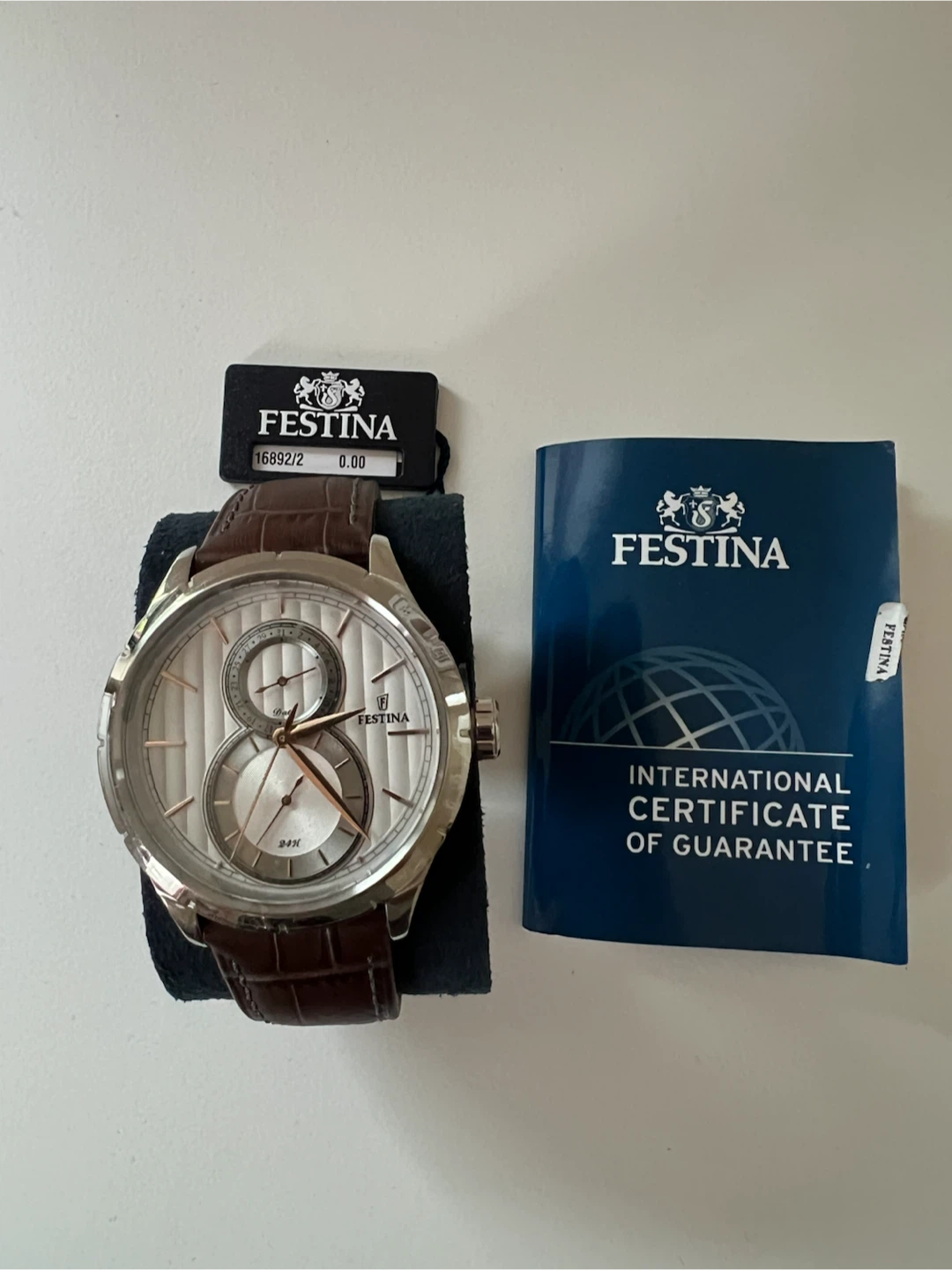 Festina "Date & 24H" Stainless Steel Watch - photo 2