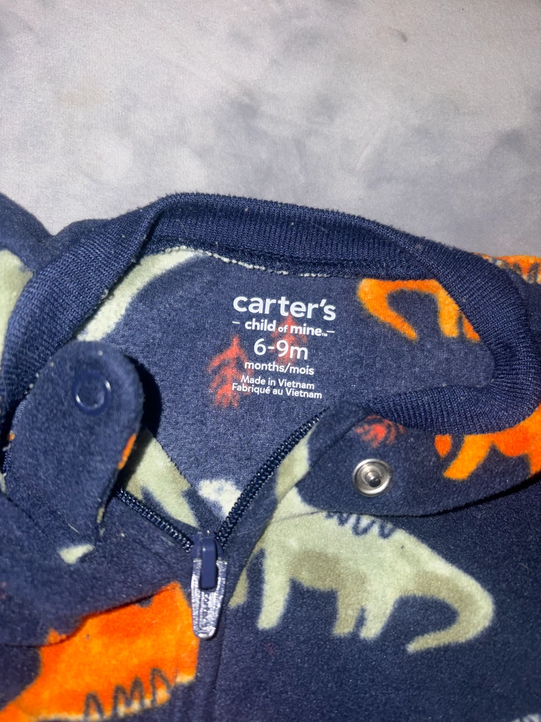 Combinaison pyjama Carter's dinosaures 6-9 mois - photo 2