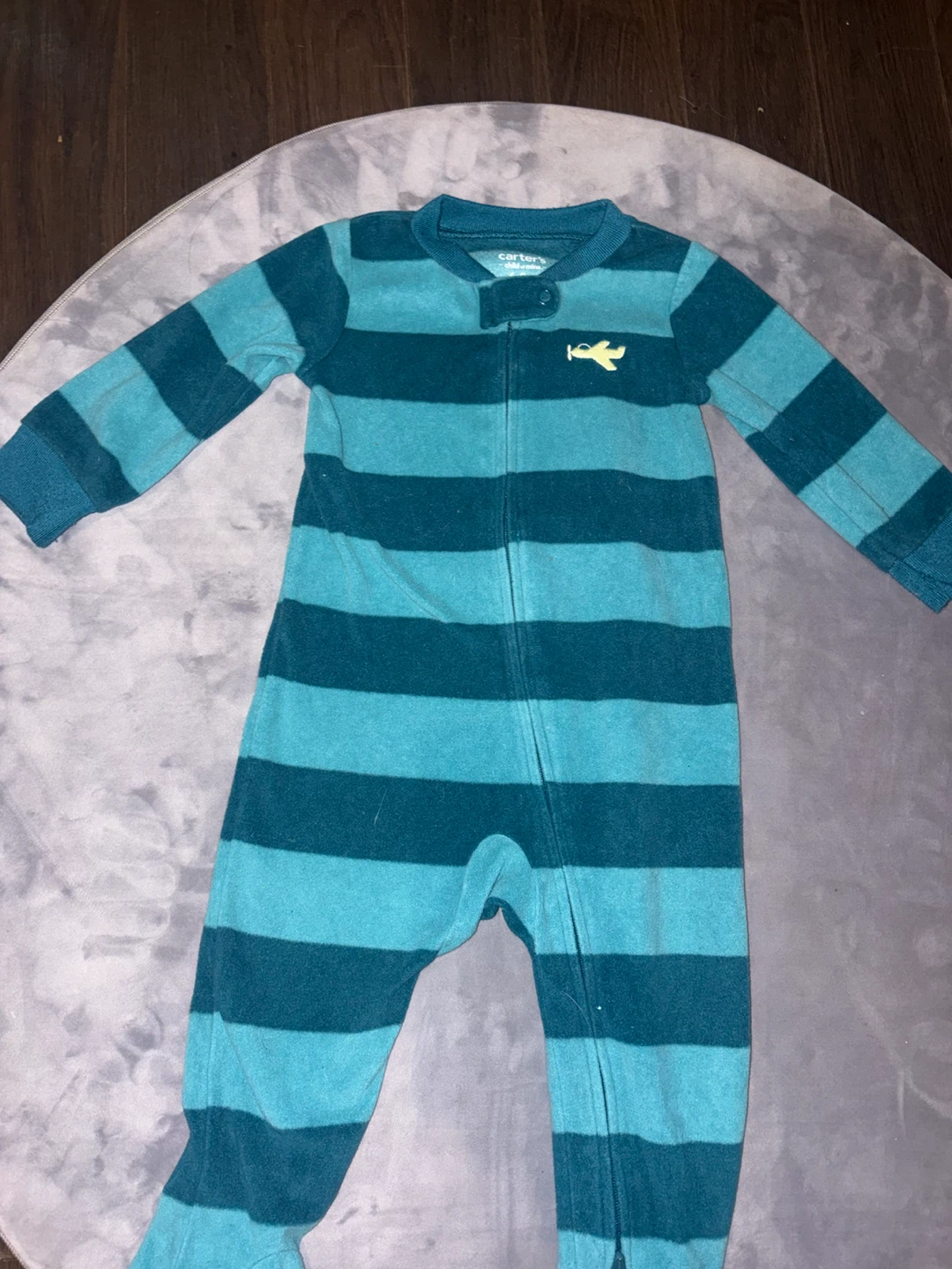Pyjama une pièce Carter's rayé 6-9 mois