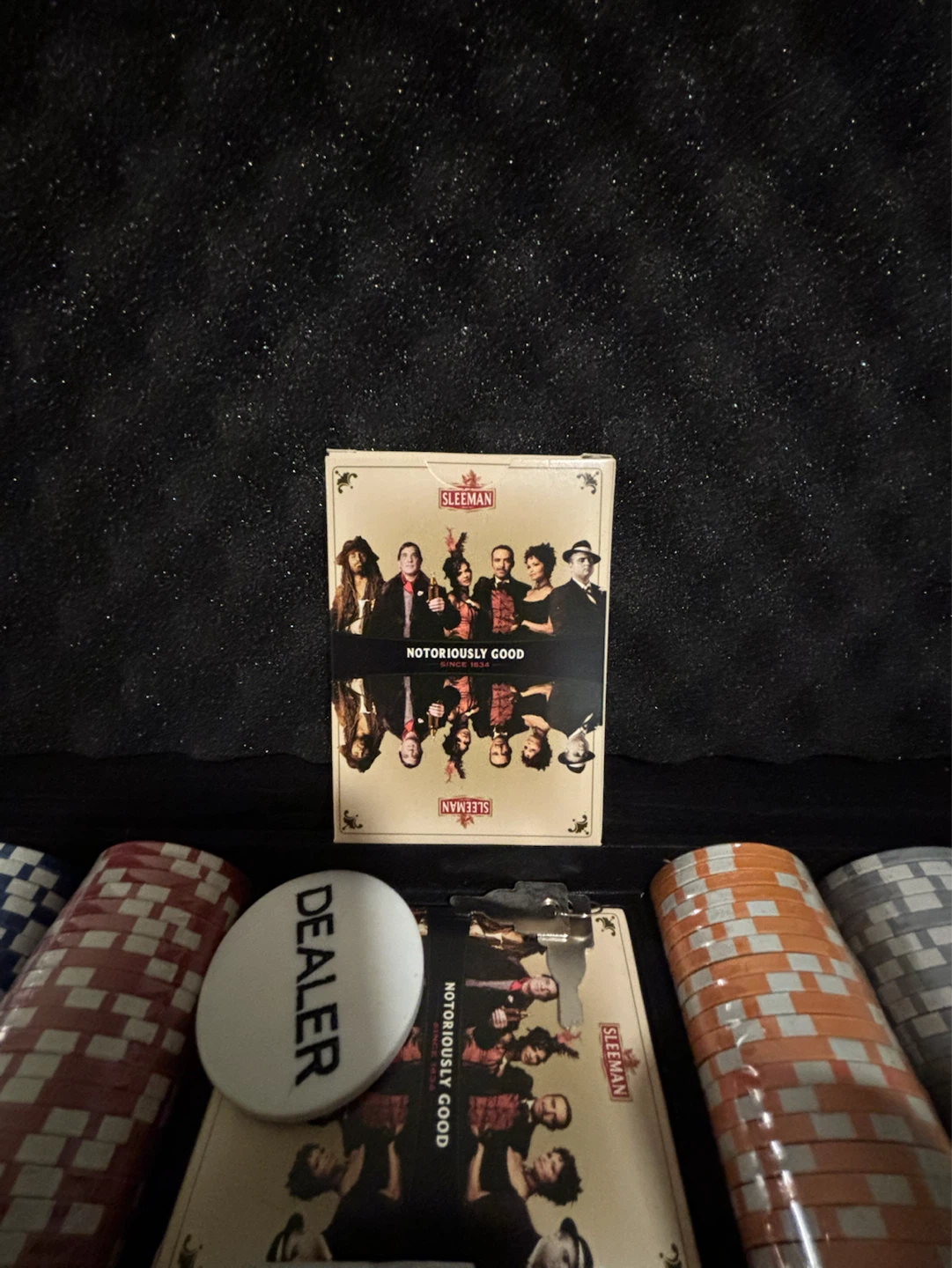 Sleeman Poker Chip Set in Case - photo 5