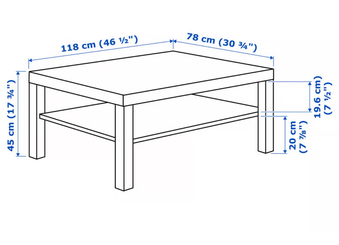 IKEA LACK coffee table - photo 3