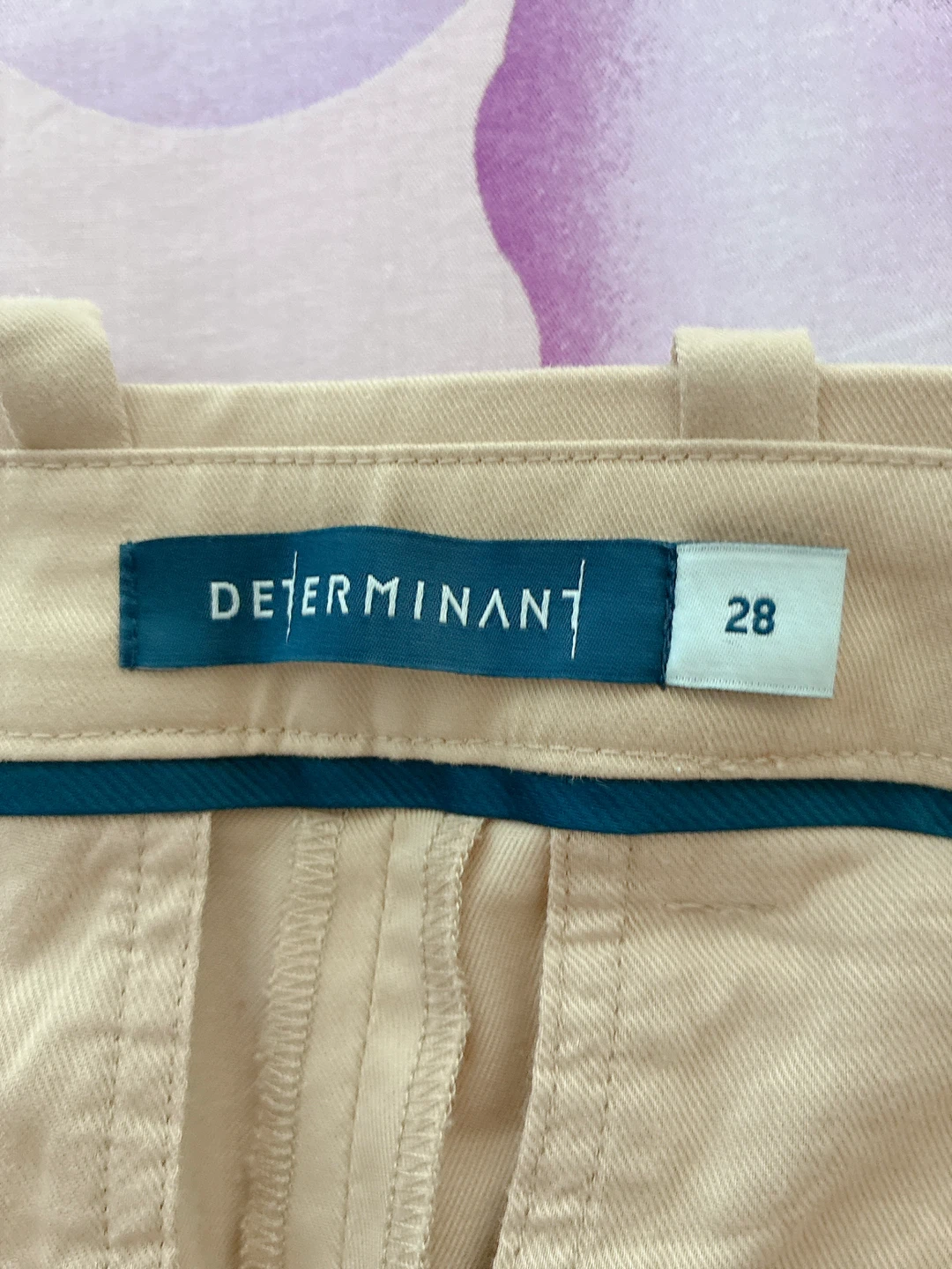Determinant Khaki Chinos Size 28 - photo 2