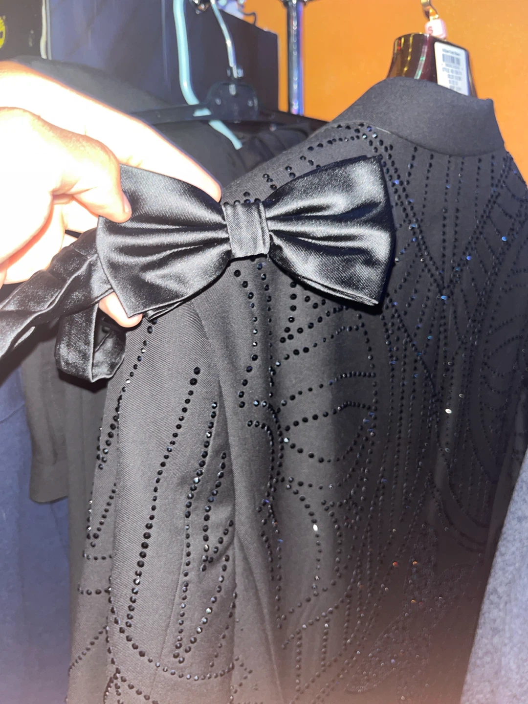 Eclipse Crest Black Rhinestone Blazer - photo 3