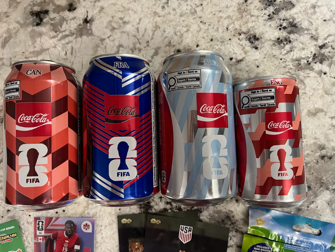 Coca-Cola FIFA World Cup 2026 Can Collection + - photo 2