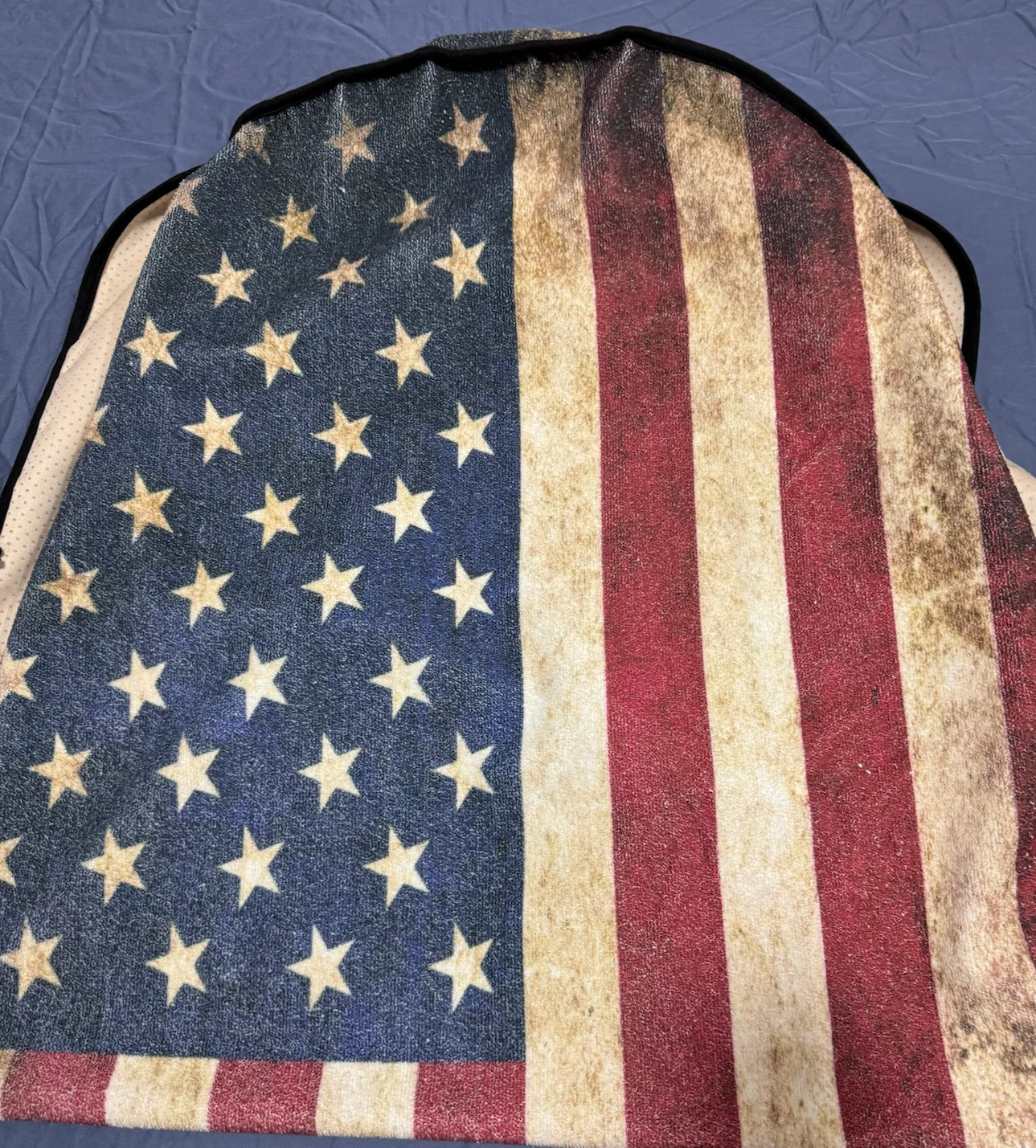 Zimablue Waterproof American Flag Car Seat Cover - photo 2