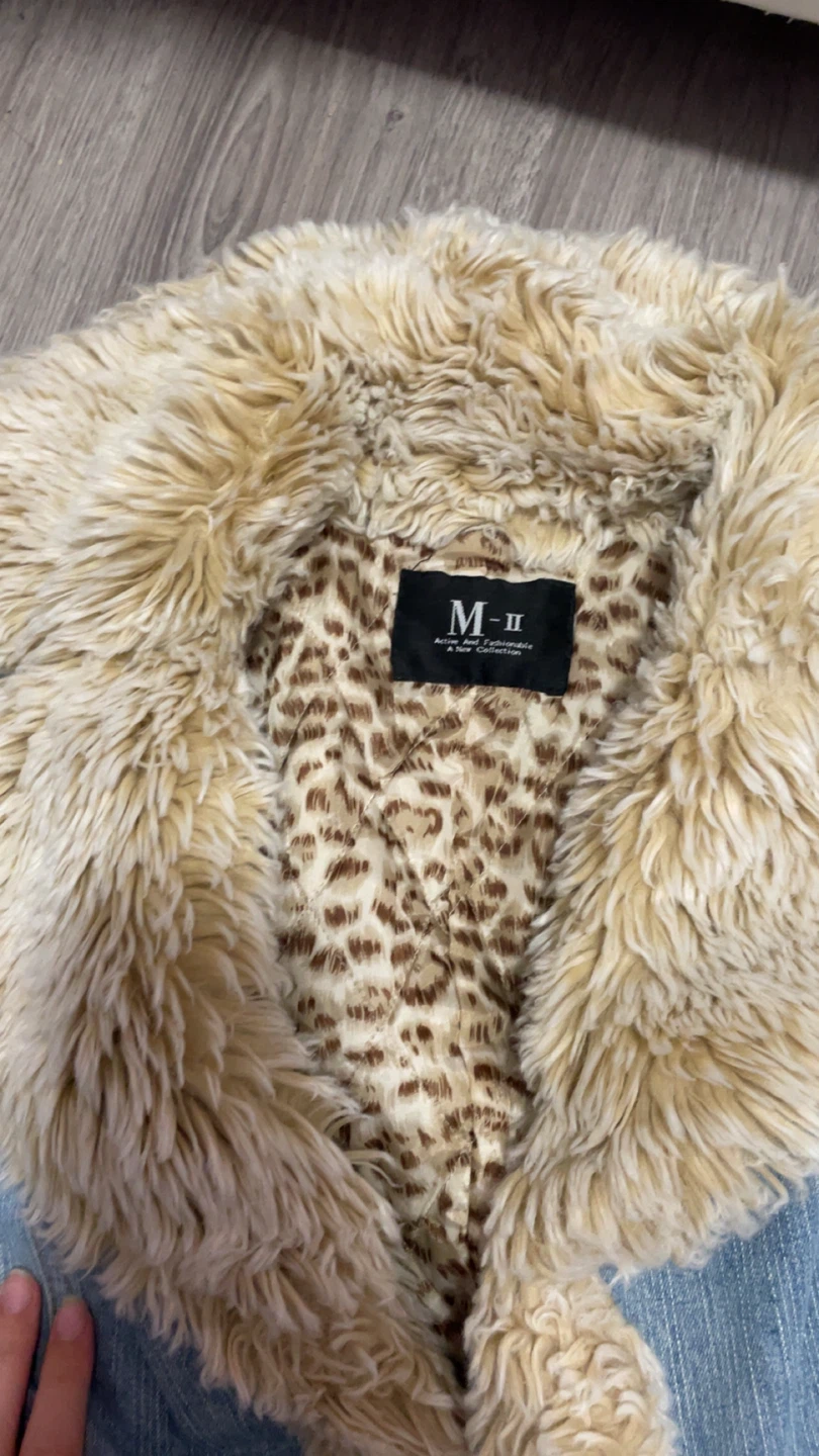 M-II Denim Jacket with Faux Fur Trim - photo 2