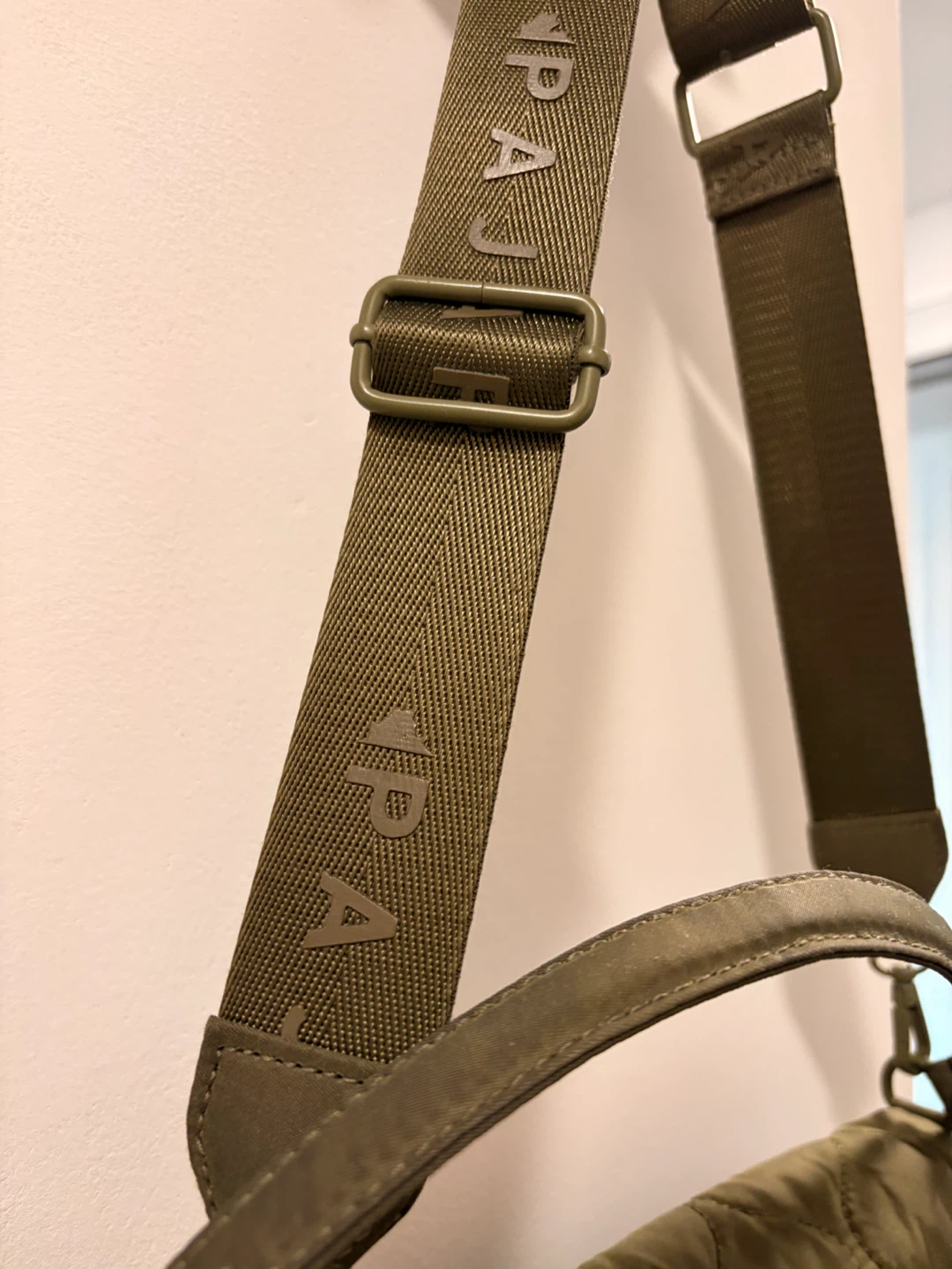 Pajar Quilted Shoulder Bag - Olive Green - photo 3
