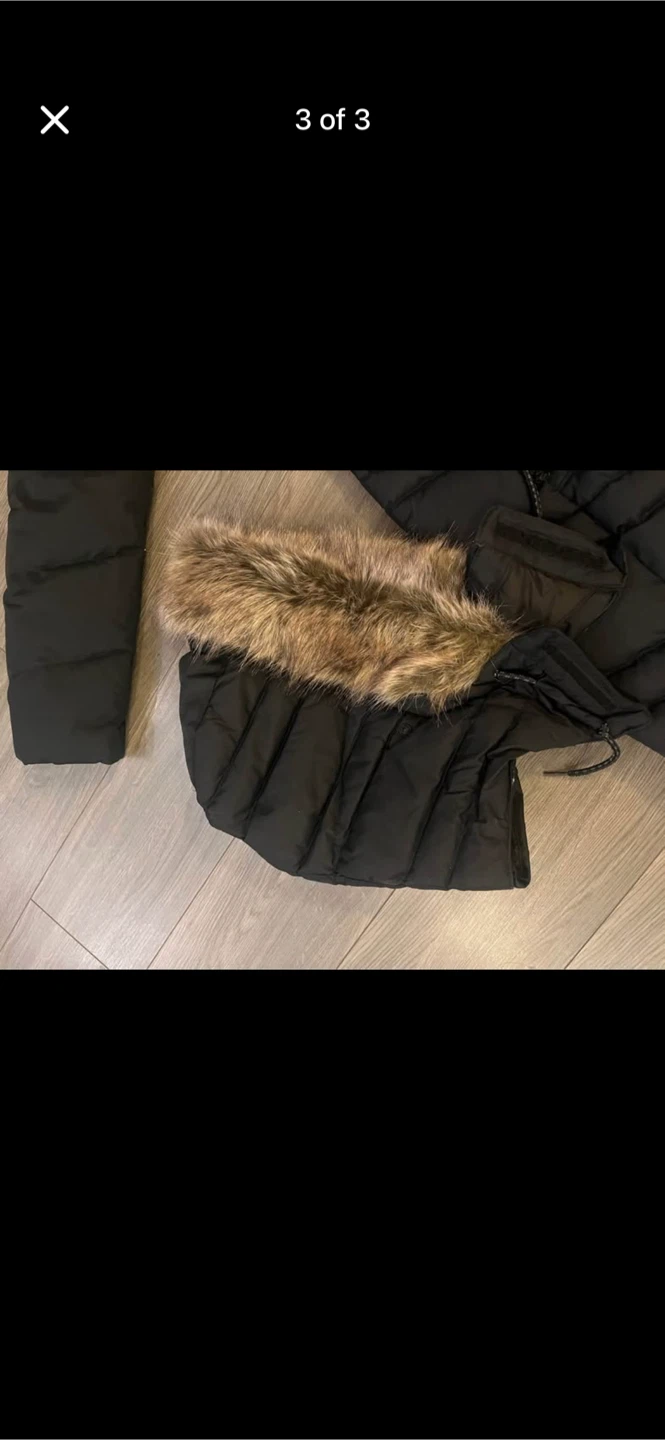 Columbia Puffer Jacket with Faux Fur Trim - photo 3