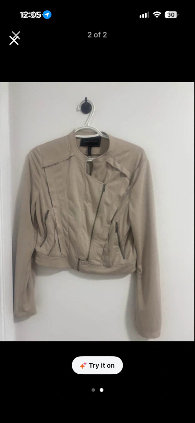 BCBGMAXAZRIA Women's Moto Jacket - photo 2