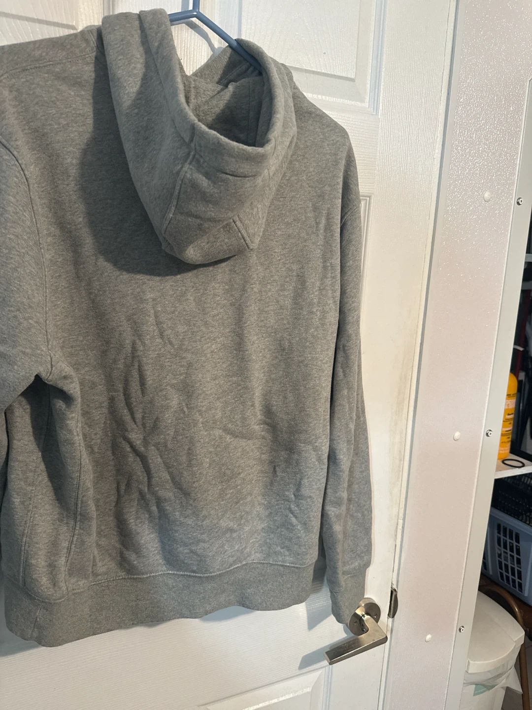 Grey Nike Club Hoodie - Size M - photo 3