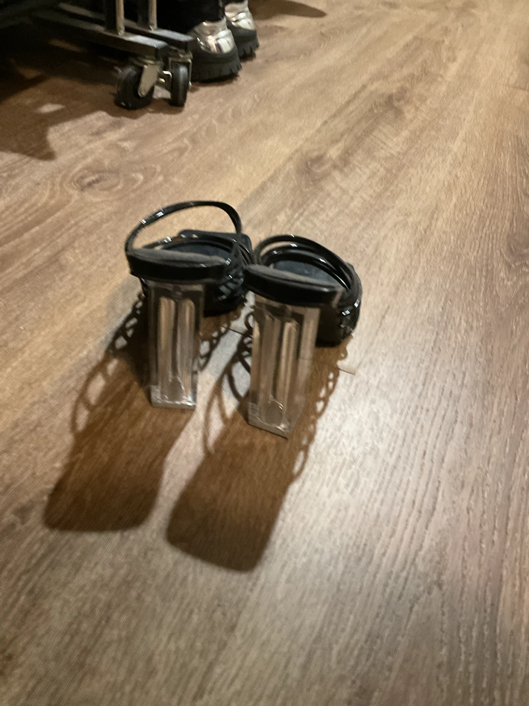 Strappy Black Clear Heels - photo 3