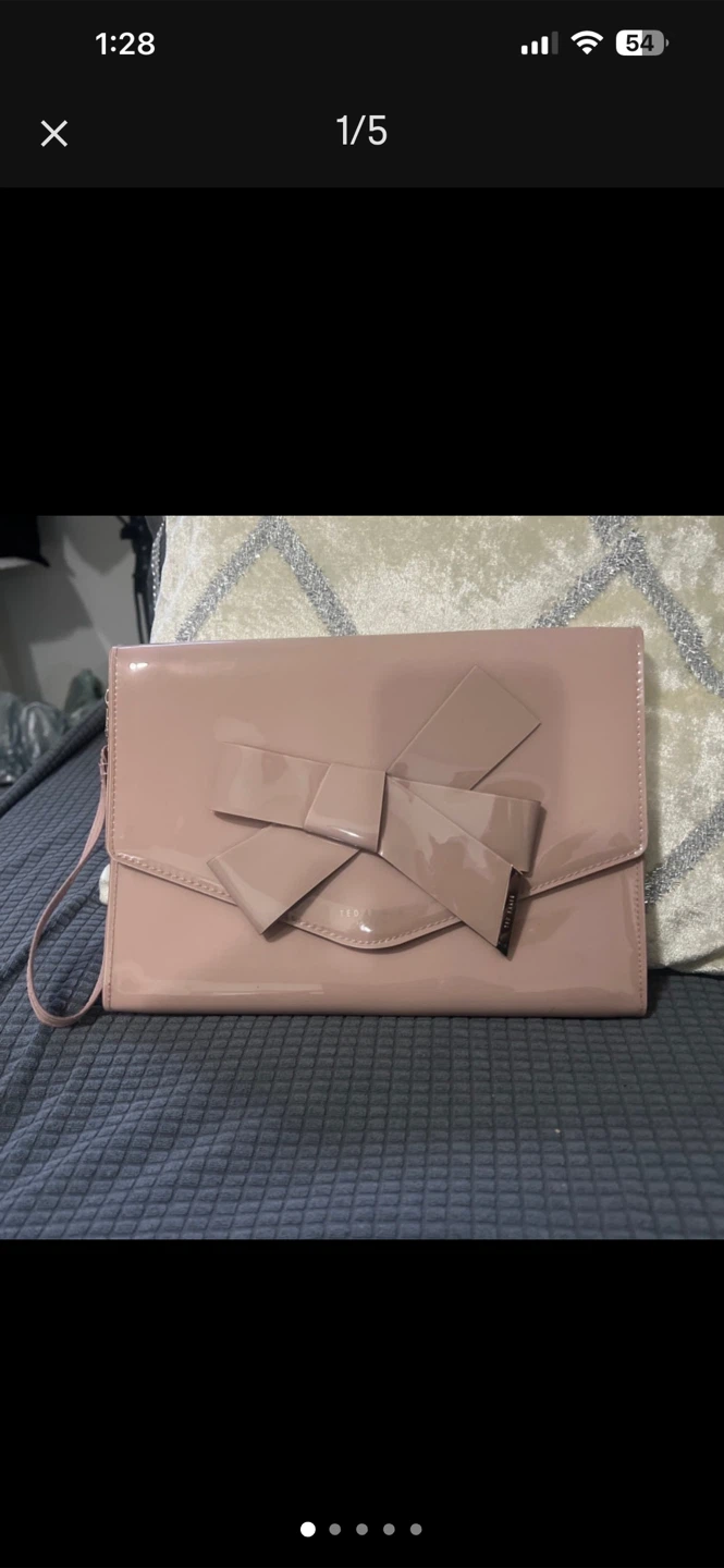 Ted Baker pink bow wristlet/clutch - photo 2