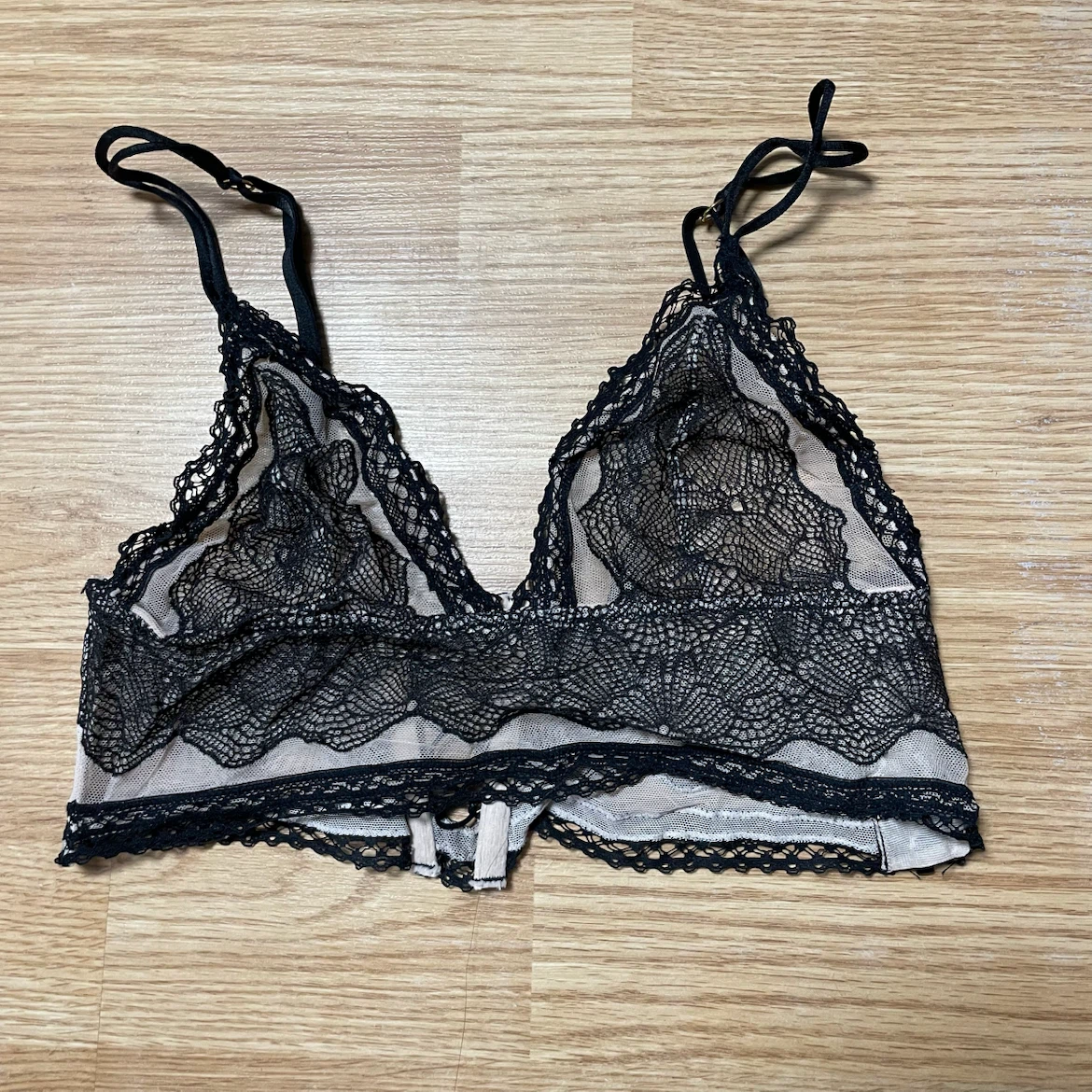 Victoria Secret Black Lacy Bralette