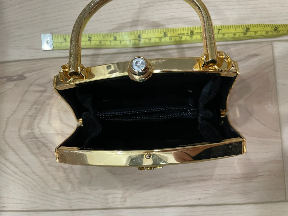 Mini Gold Purse - photo 3