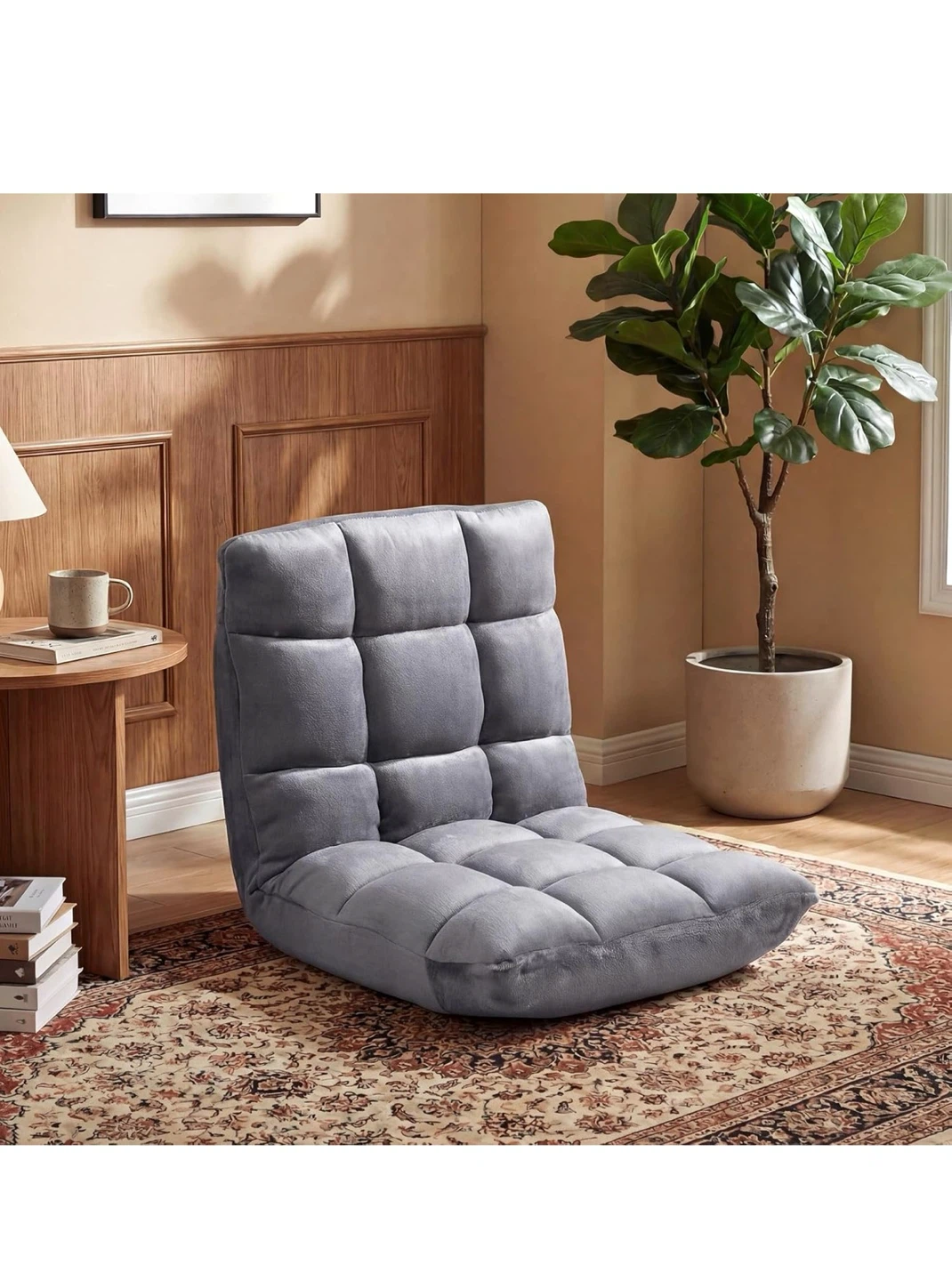 Grey Floor Chair - photo 4