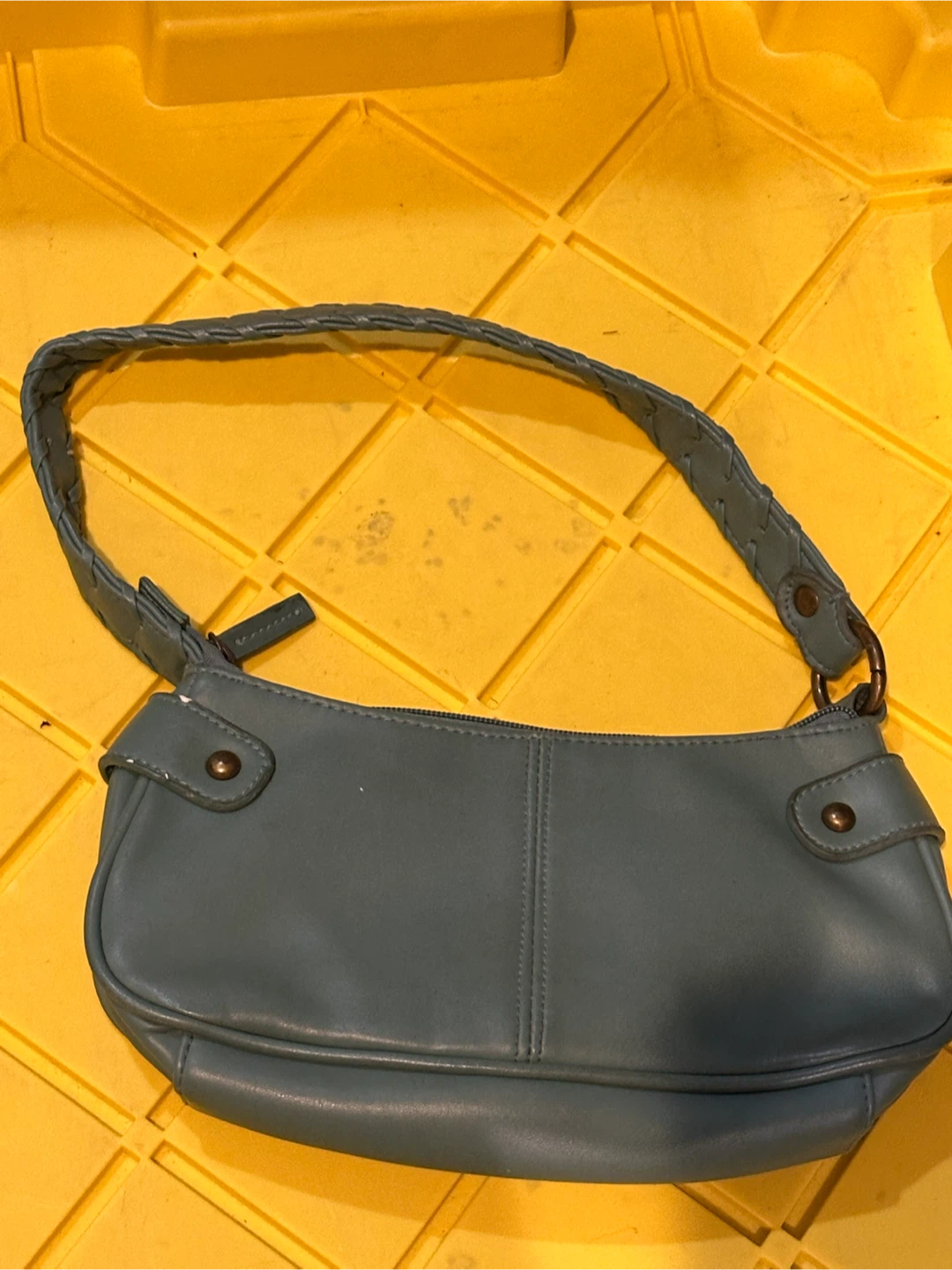 Teal shoulder bag - photo 2