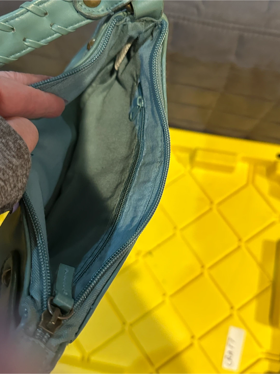 Teal shoulder bag - photo 3