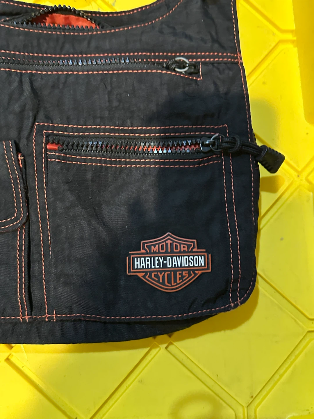 Harley-Davidson Black Nylon Crossbody Bag - photo 2