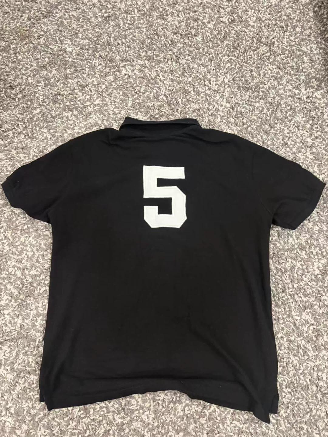 Ralph Lauren Polo "New York" "5" Black T-Shirt - photo 2