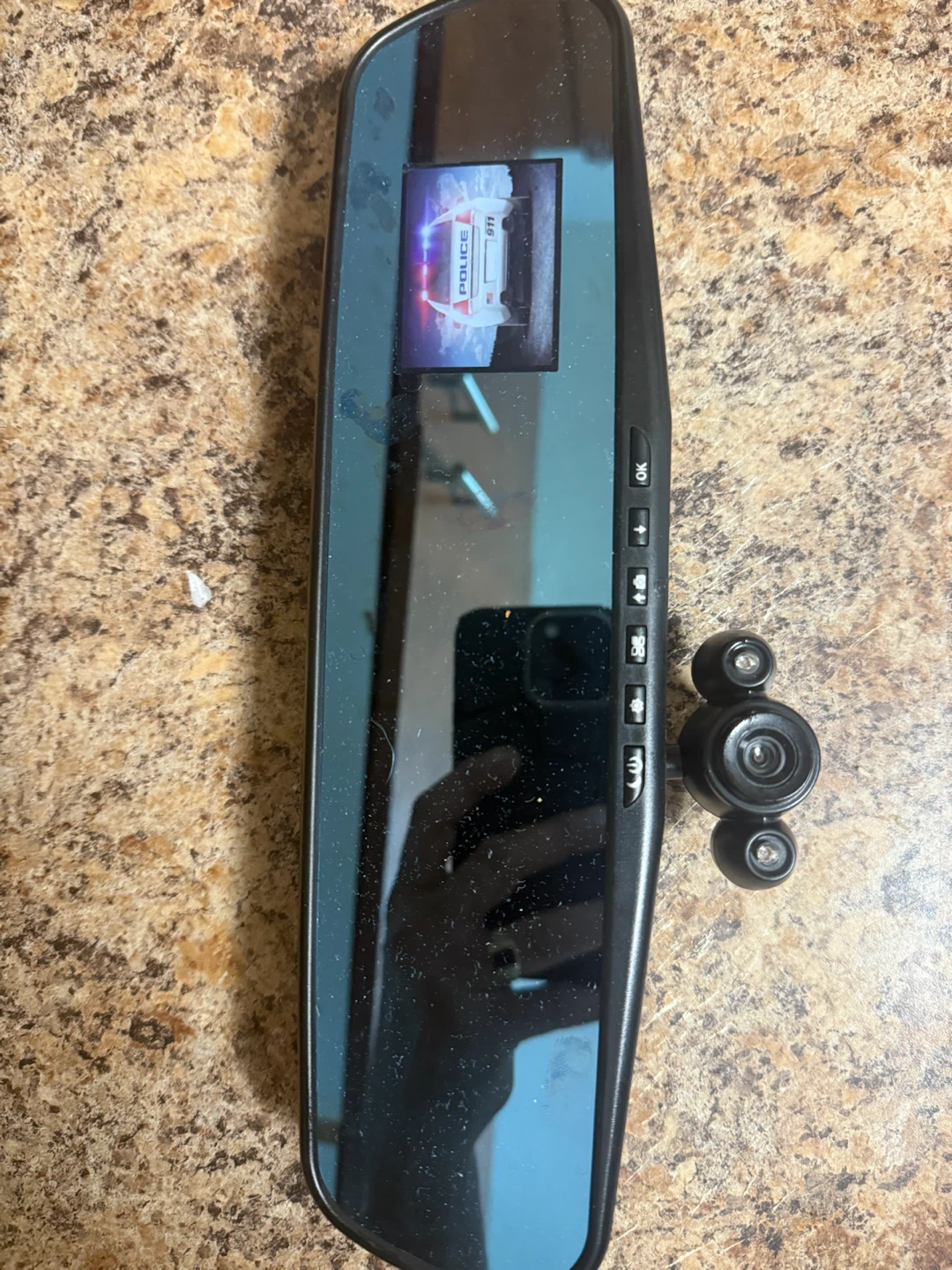 HD Mirror Cam with Backup Camera - photo 3