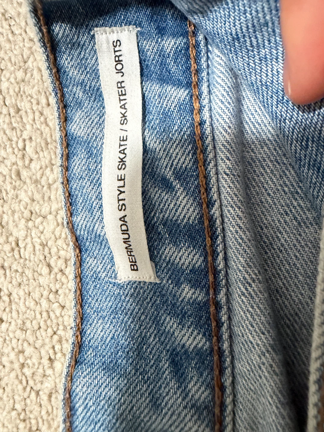 Garage Denim Bermuda Style Skate / Skater Shorts - photo 3