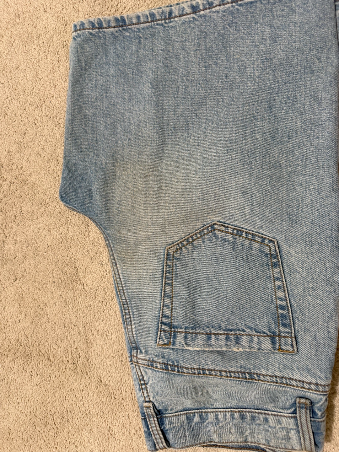 Garage Denim Bermuda Style Skate / Skater Shorts - photo 4