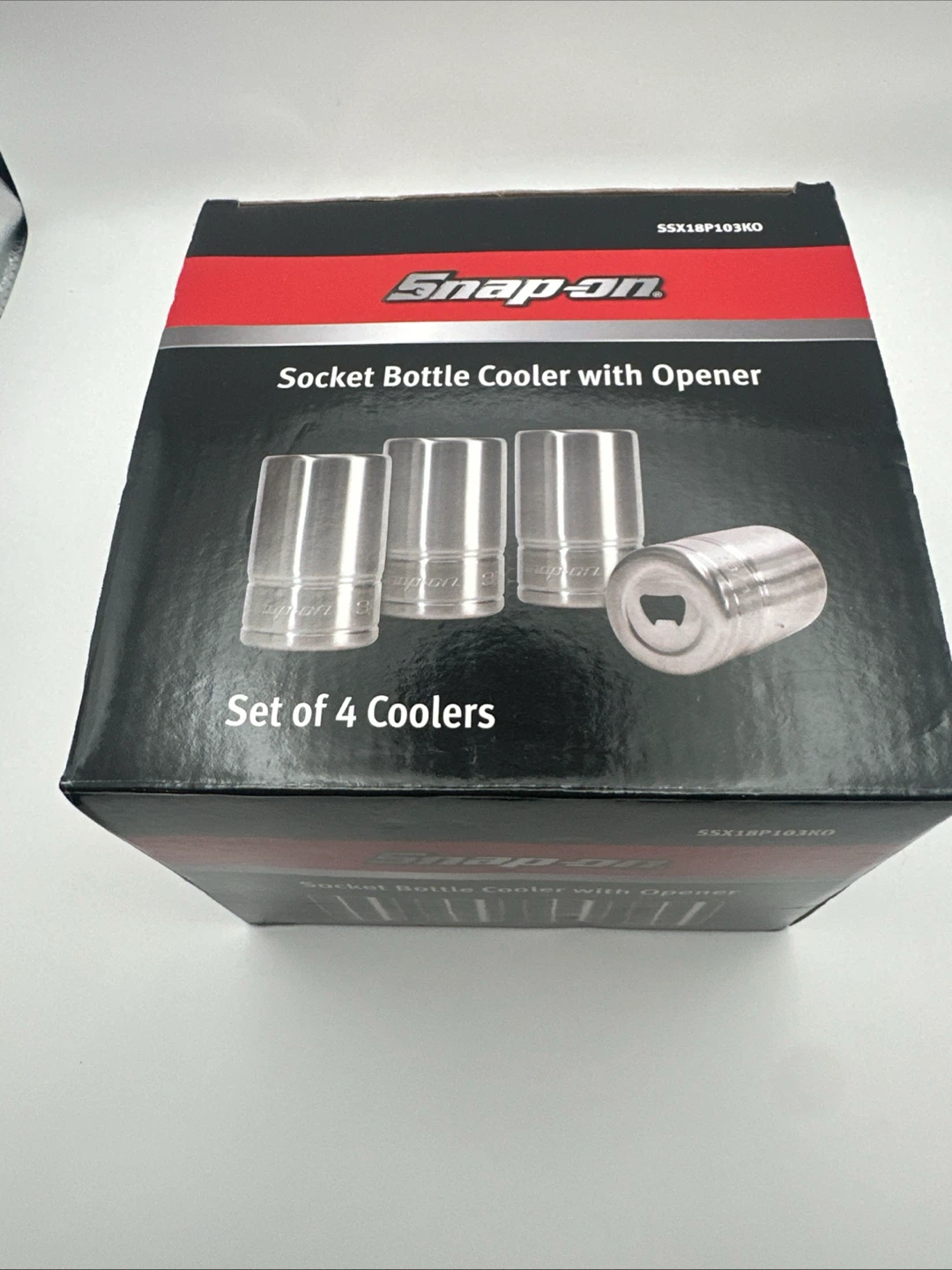Snap-on Socket Bottle Cooler with Opener Set - photo 3