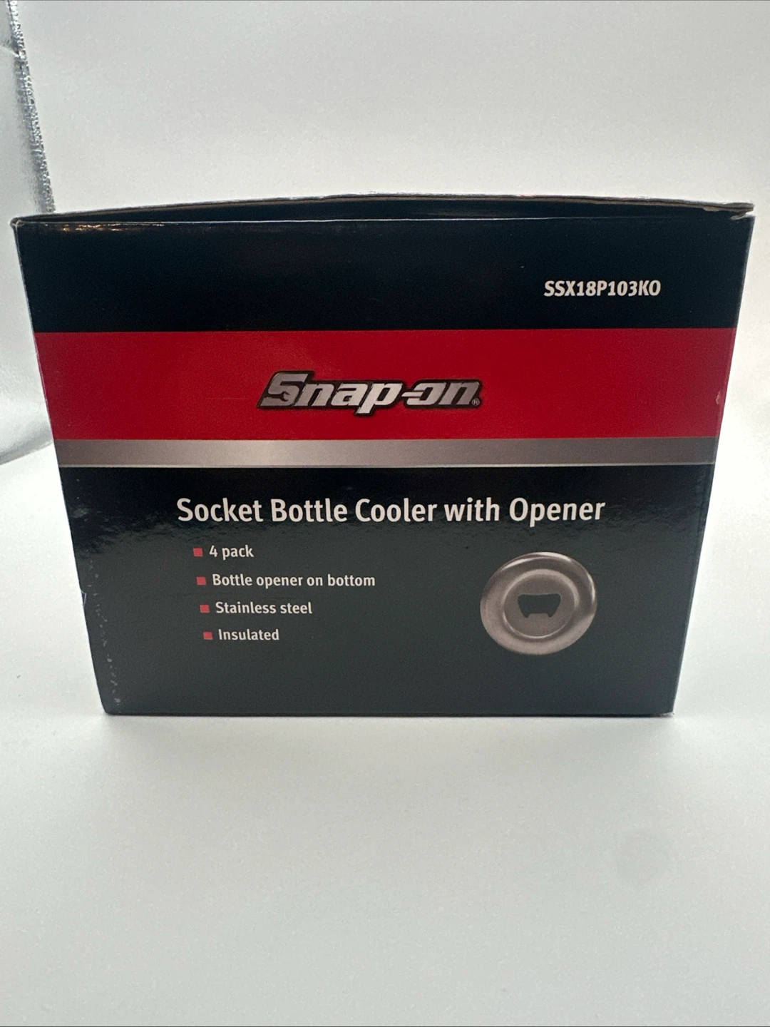 Snap-on Socket Bottle Cooler with Opener Set - photo 5