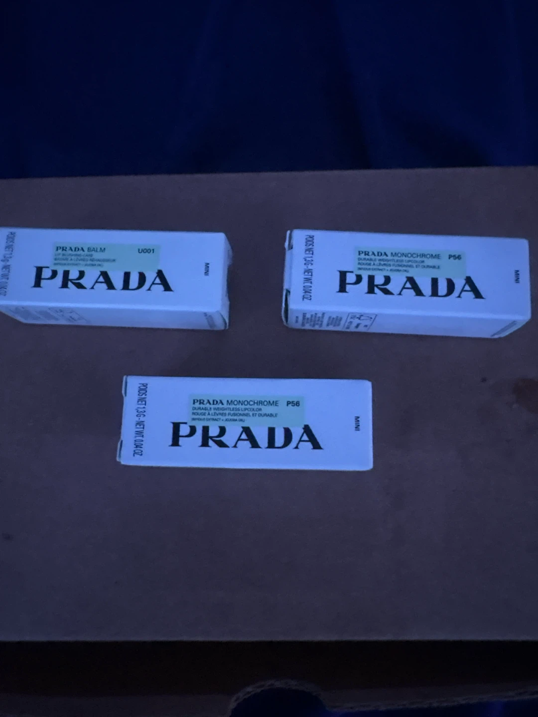 Prada Monochrome Lipstick P56 - Durable Weightless Lipcolor