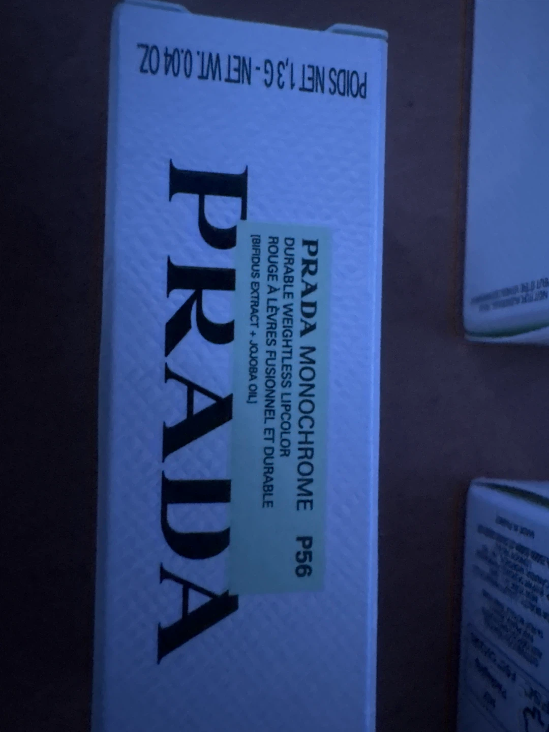 Prada Monochrome Lipstick P56 - Durable Weightless Lipcolor - photo 2