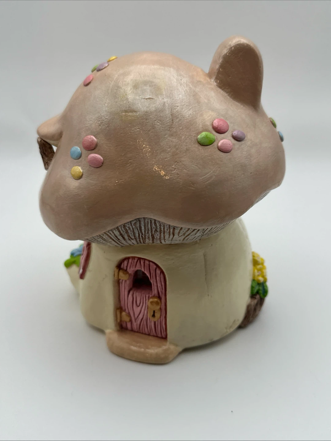 Easter Fun House Mushroom Figurine - photo 3