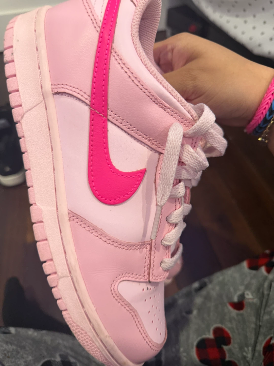 Nike Pink Dunk Low Sneakers - photo 2