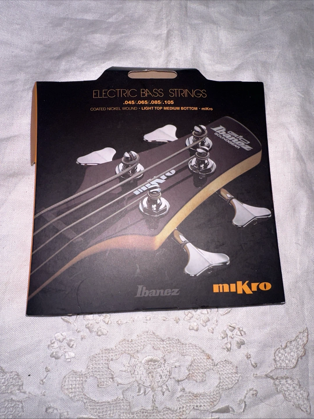 Ibanez Mikro Electric Bass Strings .045-.105 Coated Nickel Wound
