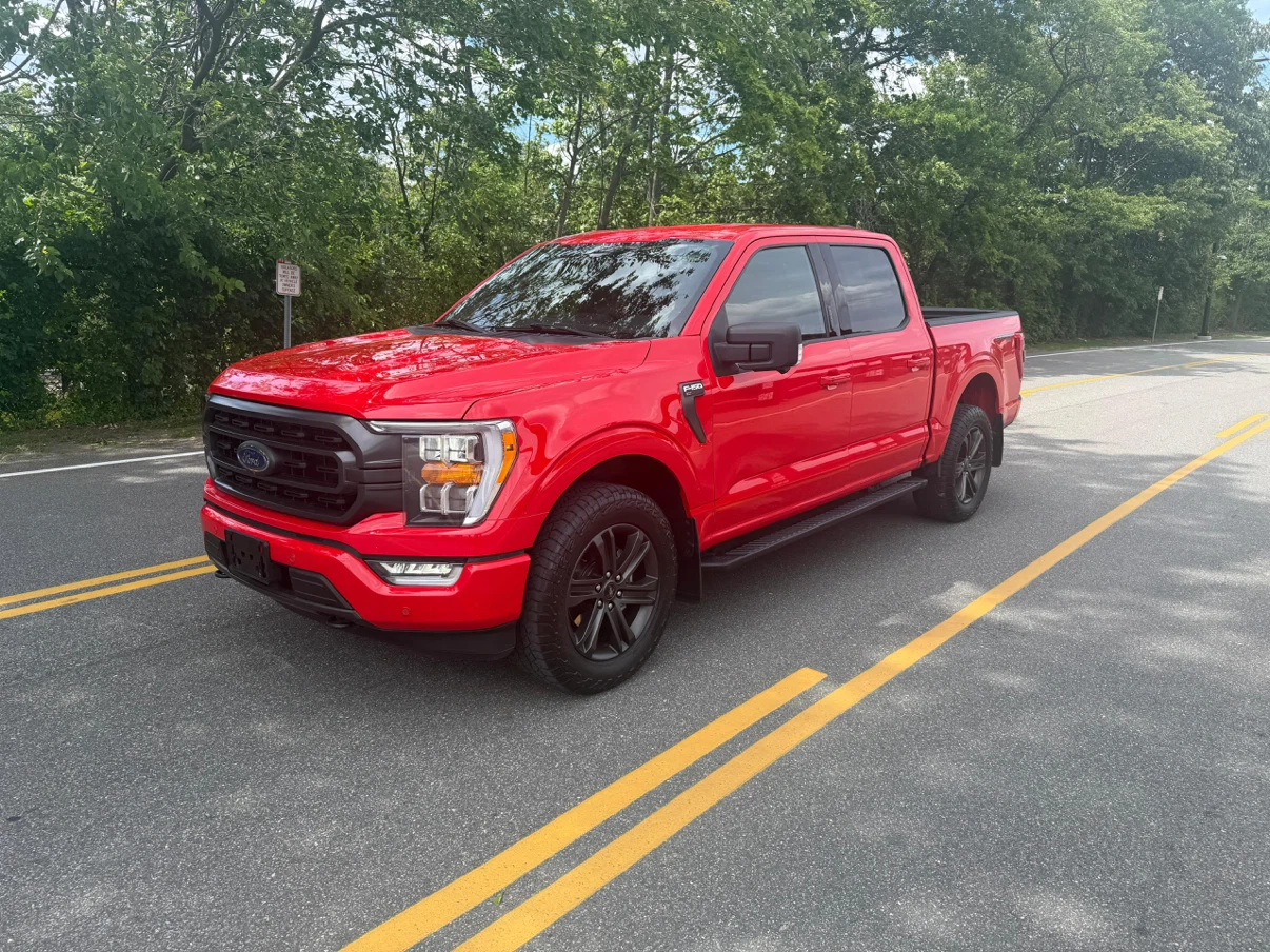 Red Ford F-150 Sport Truck 2021