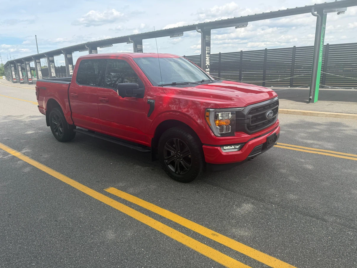 Red Ford F-150 Sport Truck 2021 - photo 2