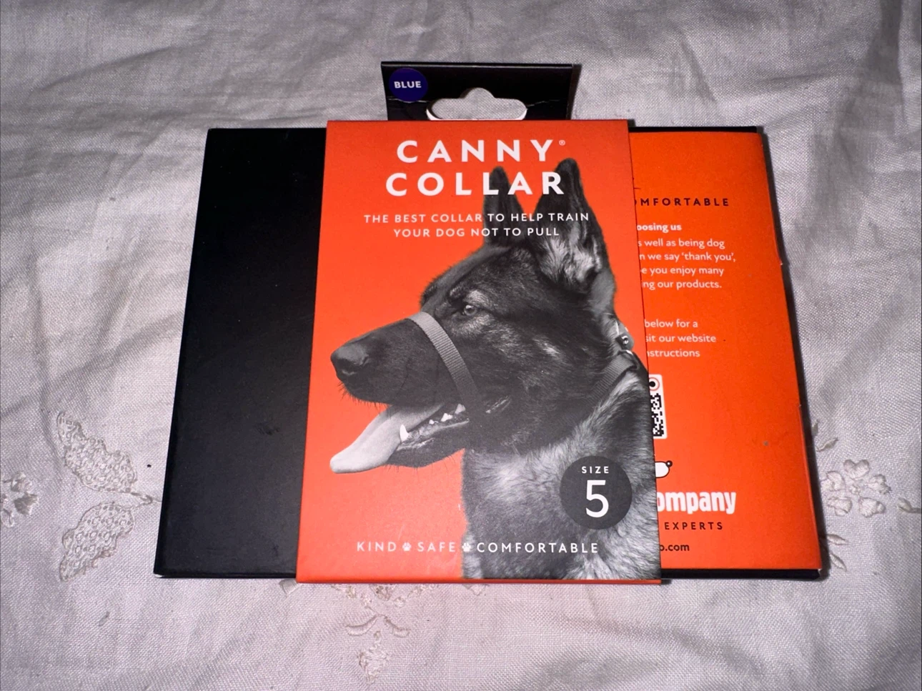 The Canny Company Blue Dog Collar - Size 5