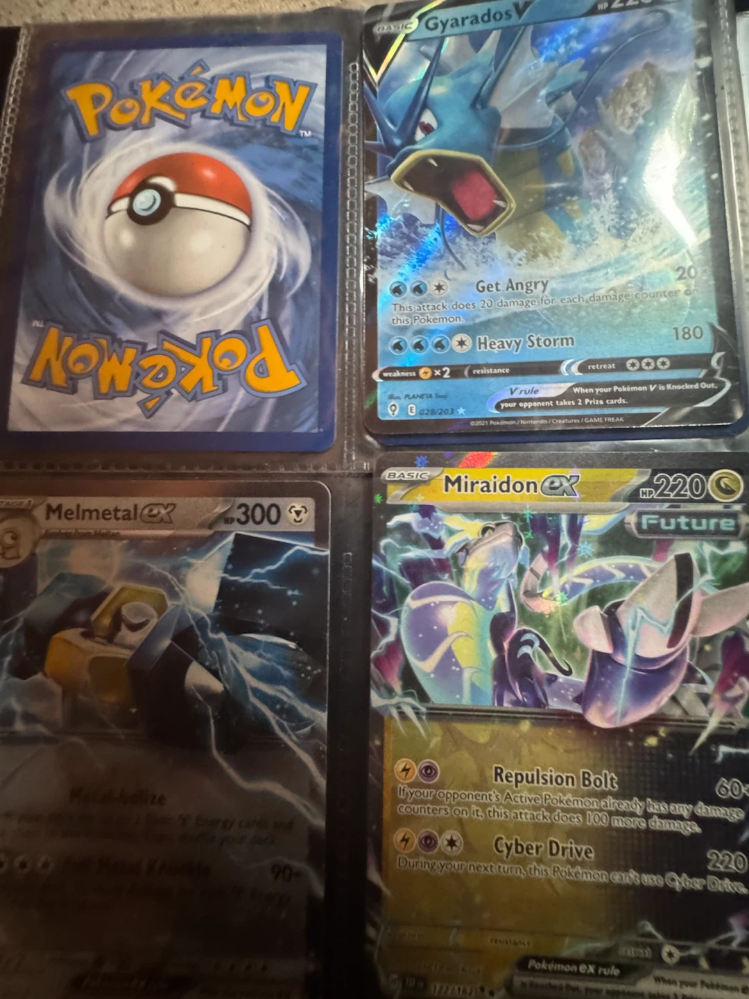 Pokemon EX and V Trading Cards - photo 2