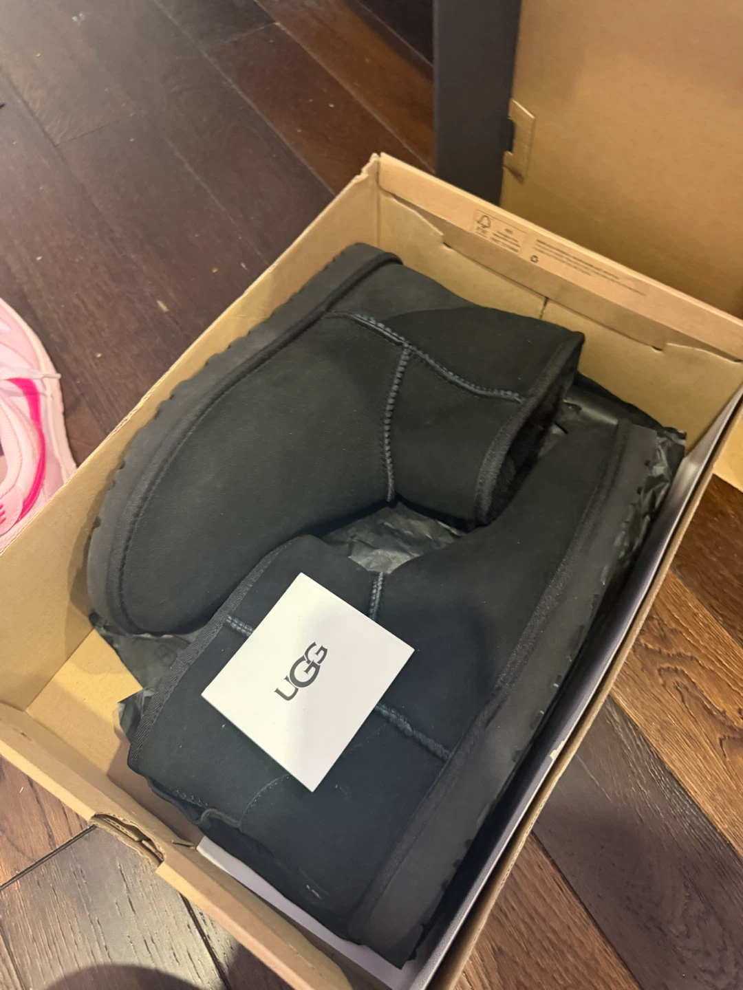 UGG Black Suede Boots - photo 2