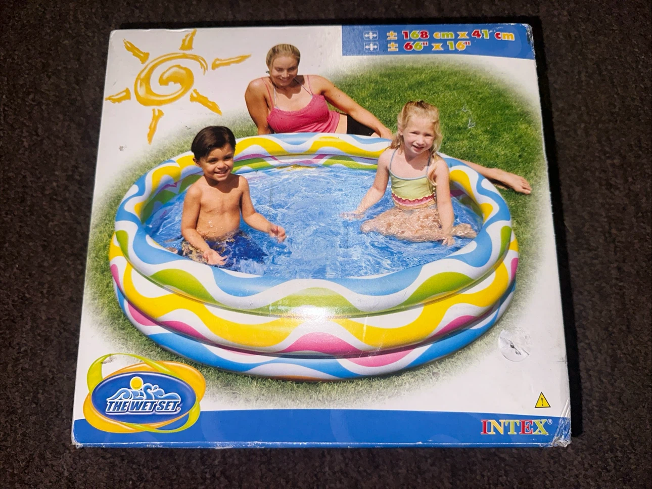 VTG Intex The Wet Set 3-Ring Pool