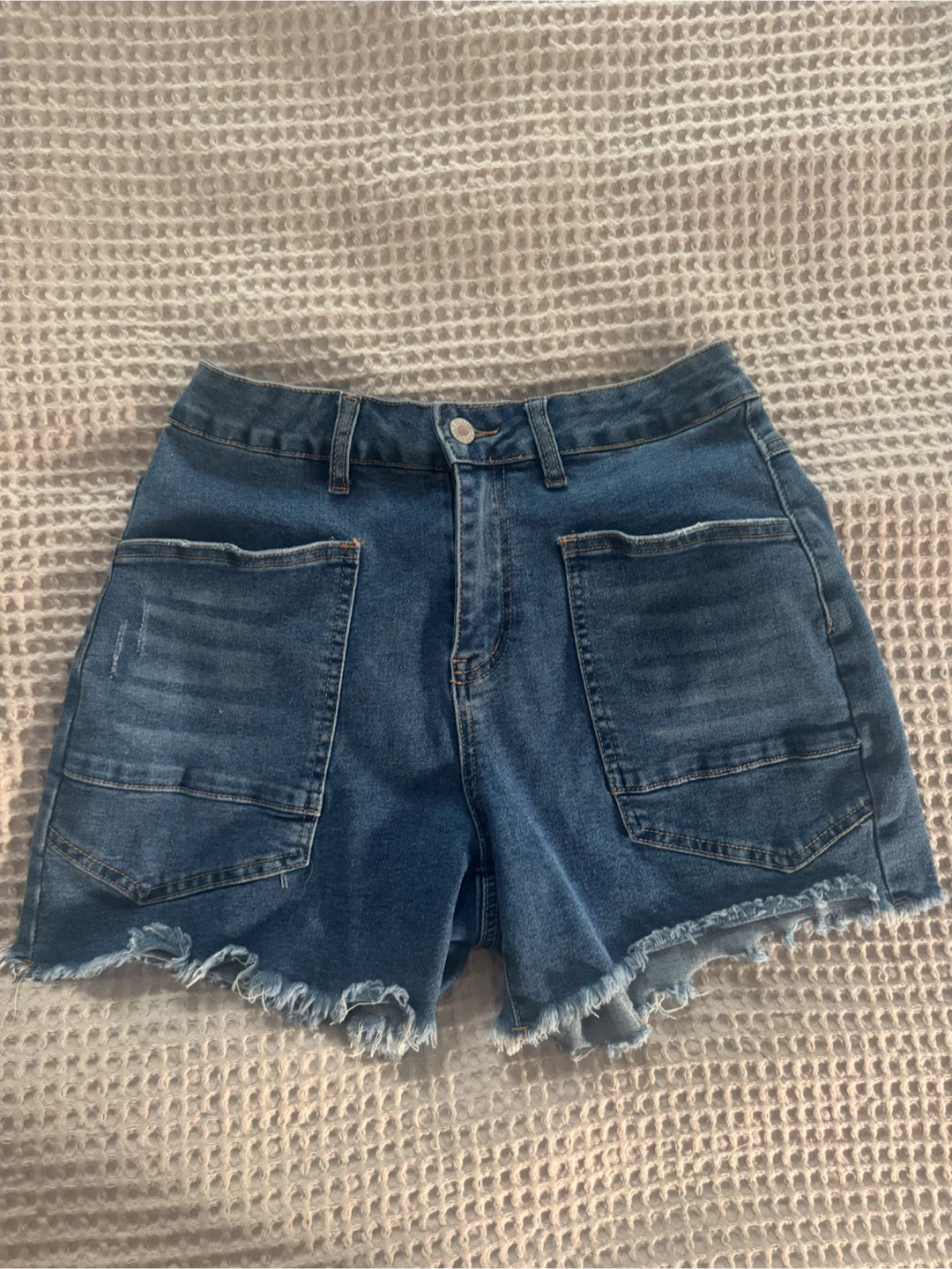 Sidefeel High Waisted Denim Shorts