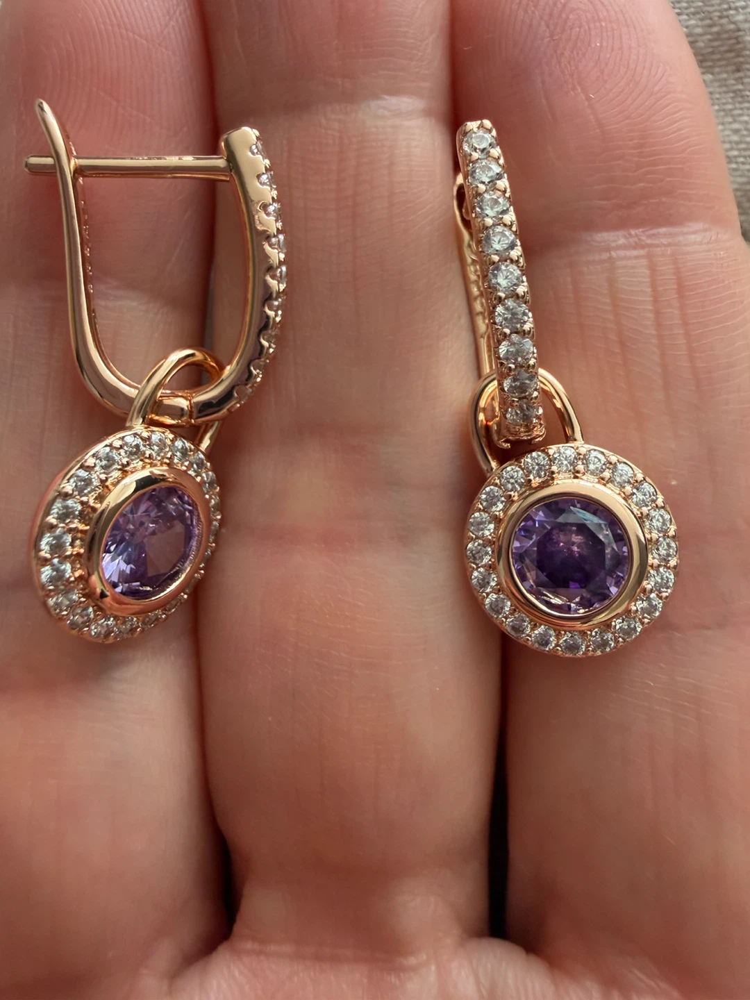 New 14k gemstone earrings